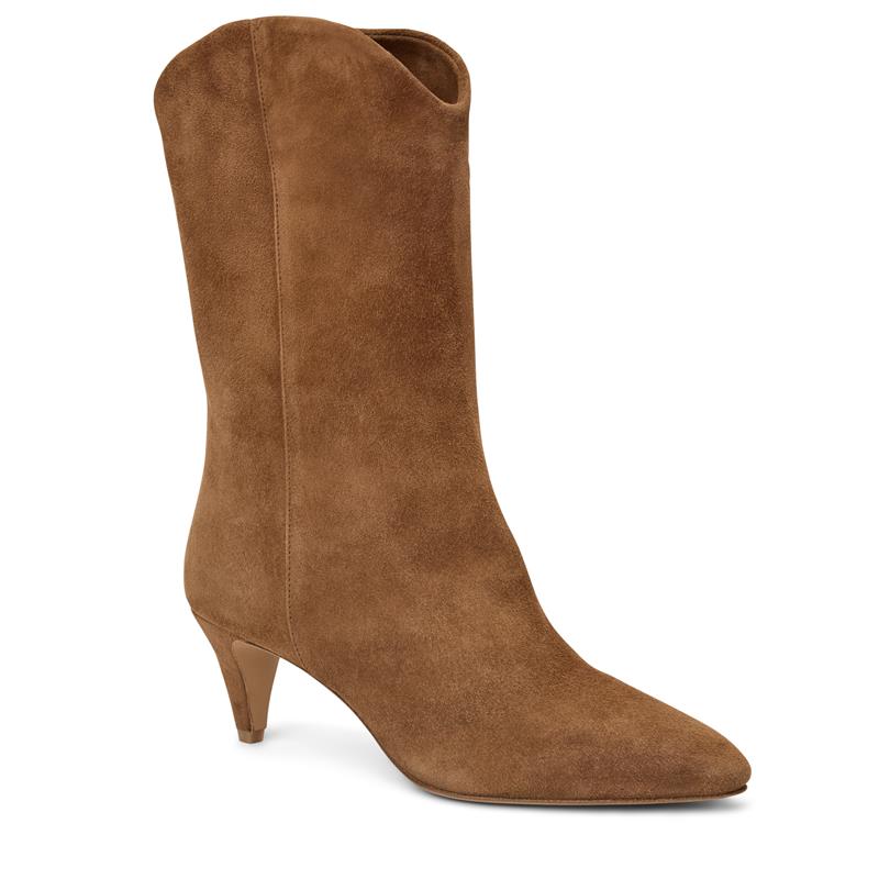 Cognac Suede Swatch: Cognac Suede